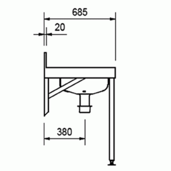 ec-combination-bedpan-washup-sink-diagram-side