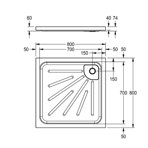 shower-tray-stainless-steel-diagram