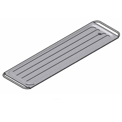 Franke stainless steel pressed body tray sketch