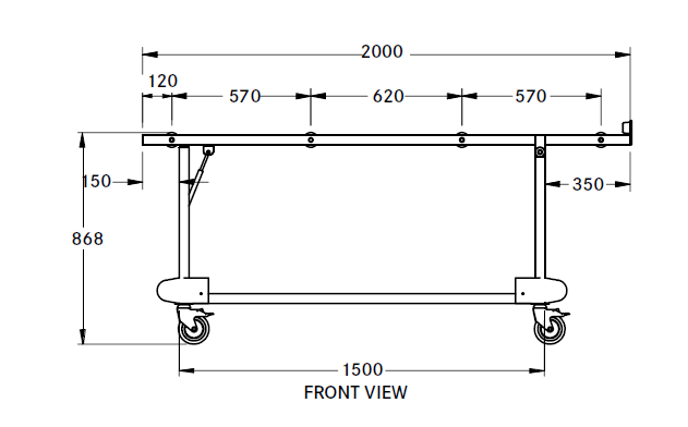 franke model tlt body tray trolley mortuary products supplier manufacturer