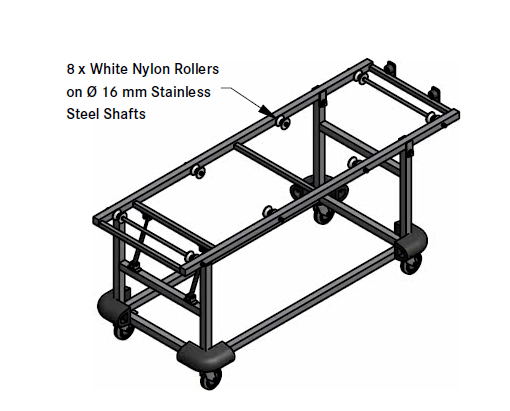 tilting franke model tlt body tray trolley mortuary products supplier manufacturer