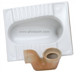 ceramic squat pan oriental toilet