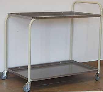 hospital medicine tea trolley stainless steel