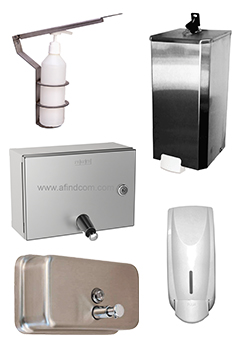 Hand soap dispensers manual operated