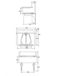 drip sink dimensions ceramic white