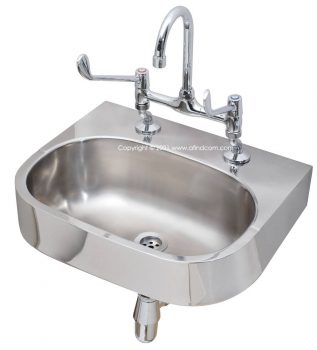 CB-MED wall hung hospital basin hygia replacement 703600WH CHYBABFI-2CO vaal