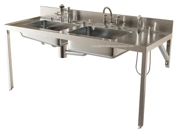 EC combination bedpan wash-up sluice sink