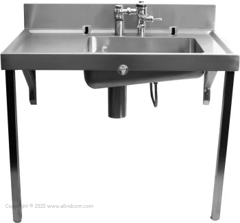 EL bedpan washer single kwikot SEL sluice sink