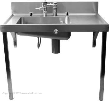 EL sluice sink single bowl