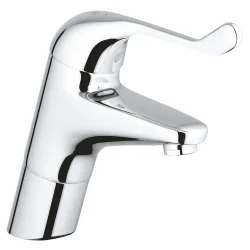 raised single lever medical basin mixer