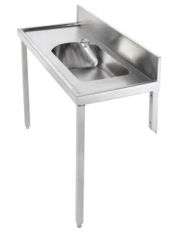 stainless steel baby bath splashback front feet